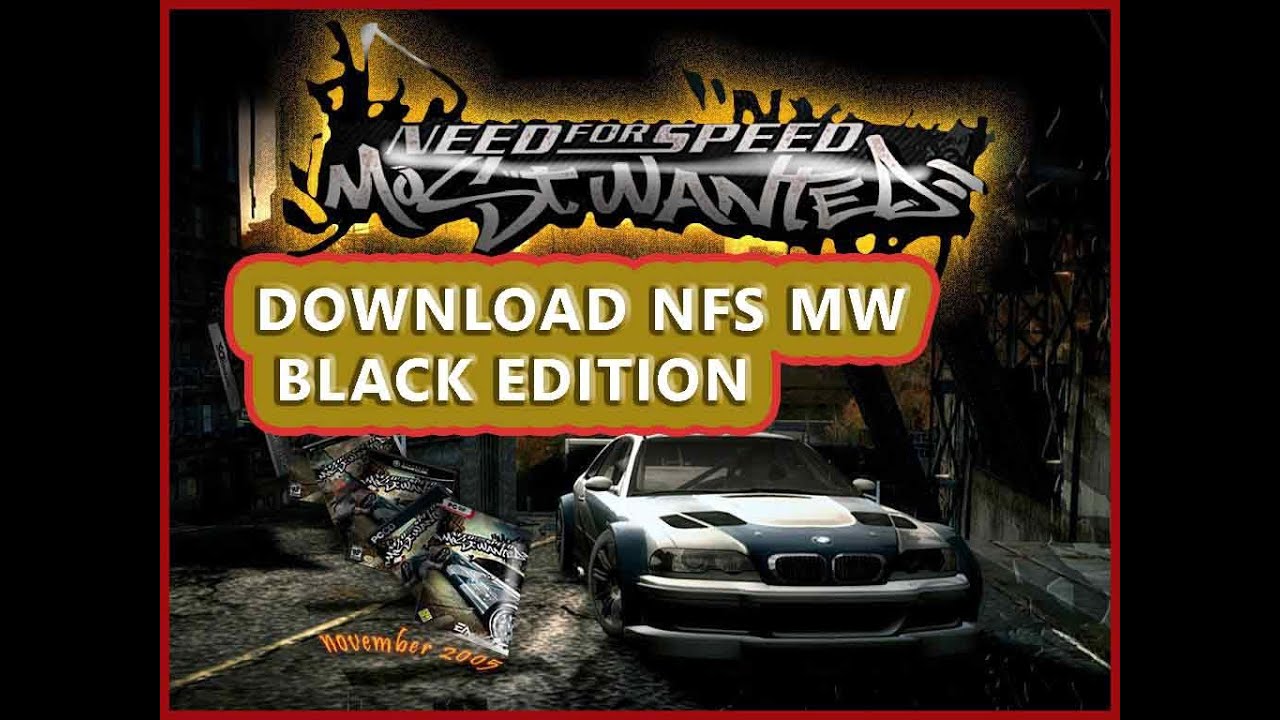 need for speed most wanted black download